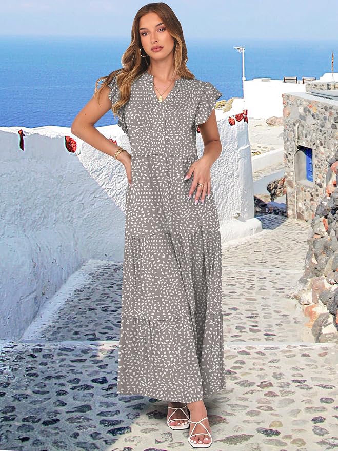 Khaki Polka Dot