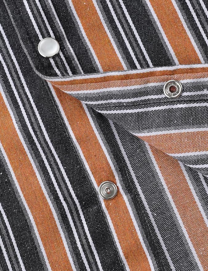Denim Black Orange