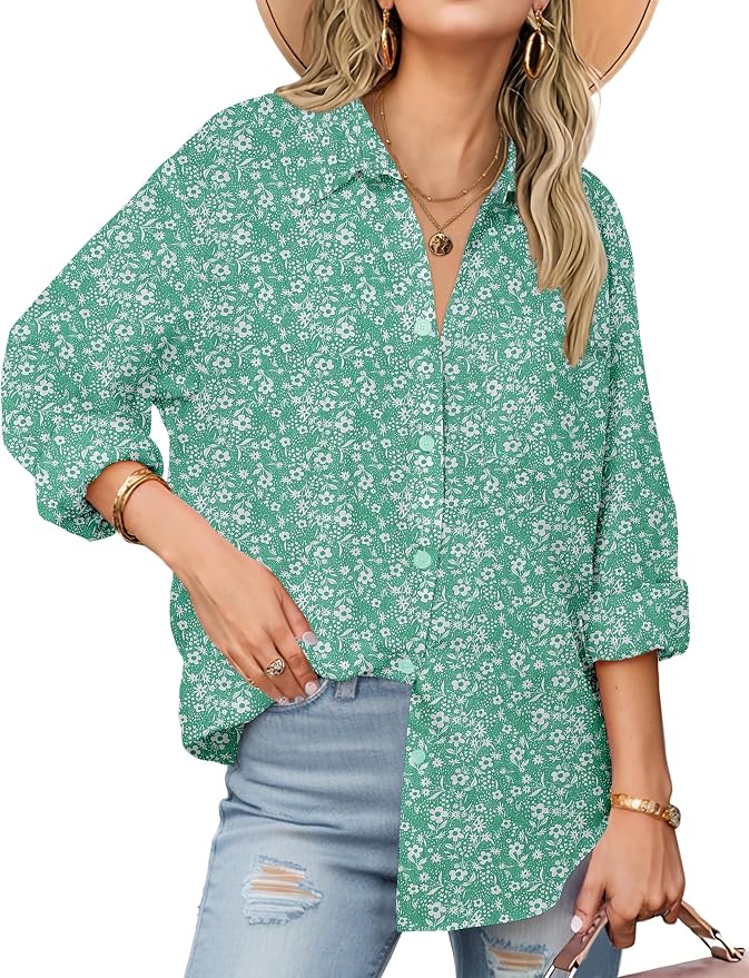 Green Floral