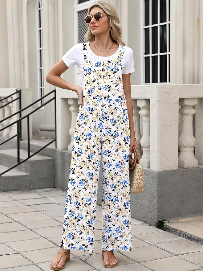 Yellow Blue Floral