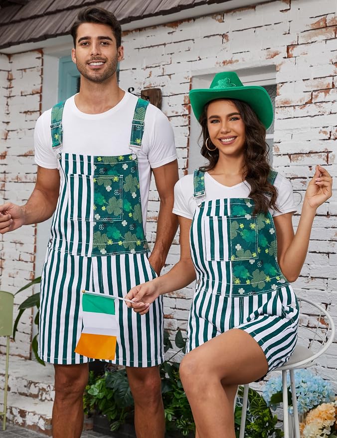 Women/Green White Stripe