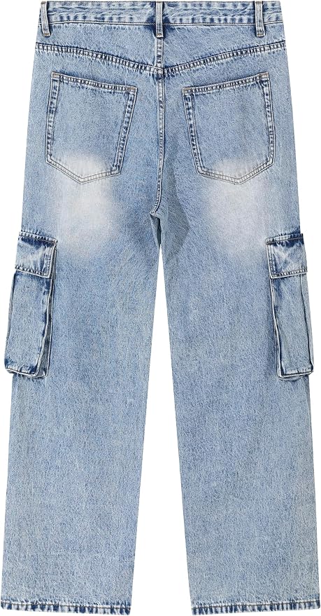 C#light Blue Ripped