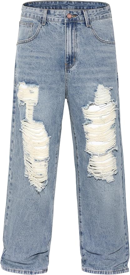 D#medium Indigo Ripped