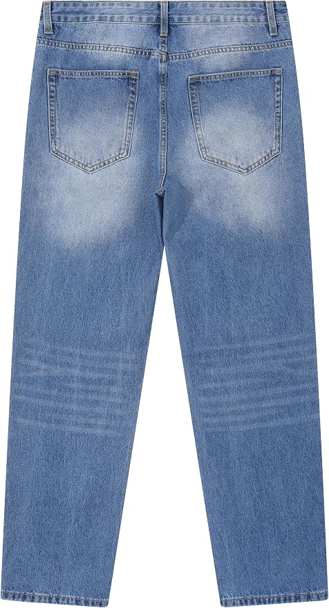 Medium Blue Ripped