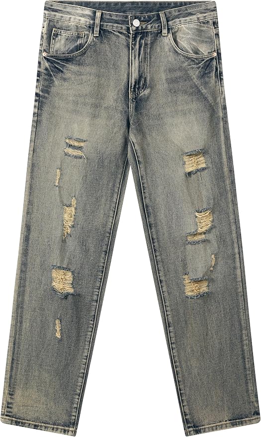Medium Indigo Ripped