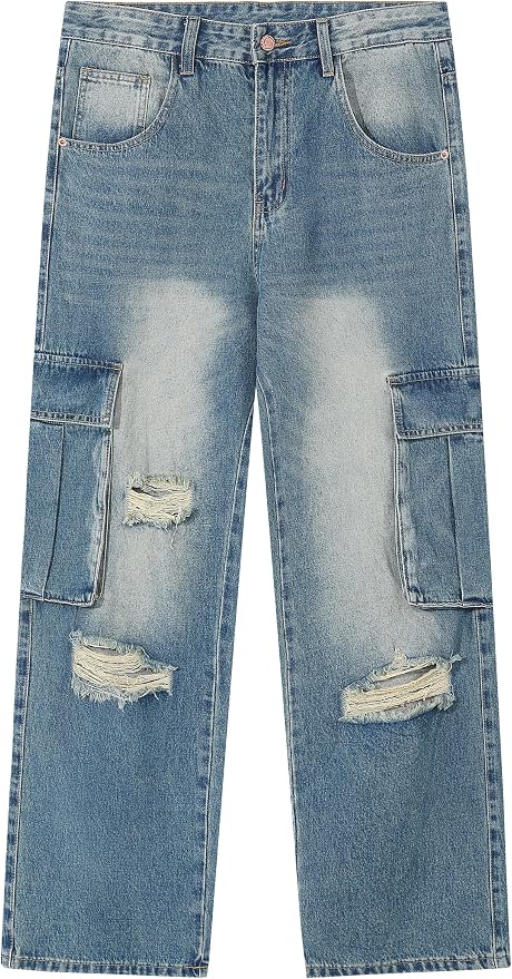 C#light Stonewash Ripped