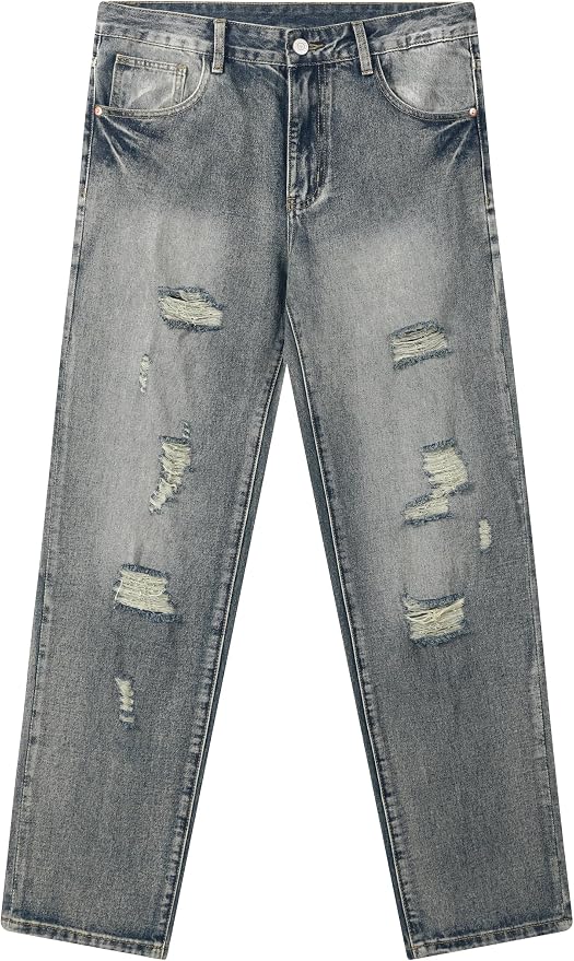 Vintage Blue Ripped