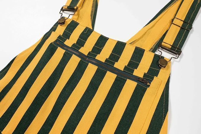 Yellow and Green Striped