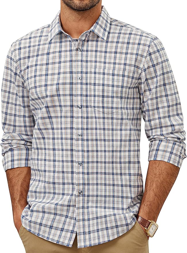 Khaki Gingham