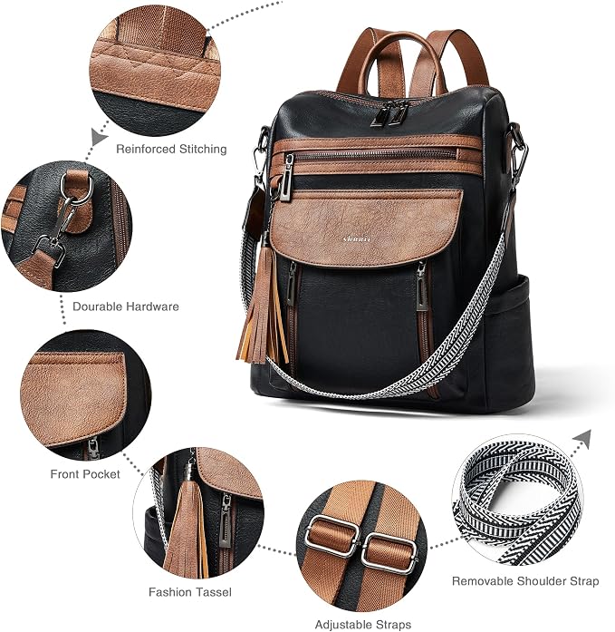 2-5 Black With Brown