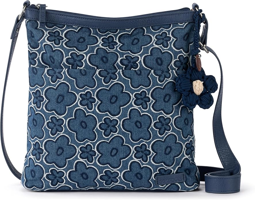Denim Retro Flower