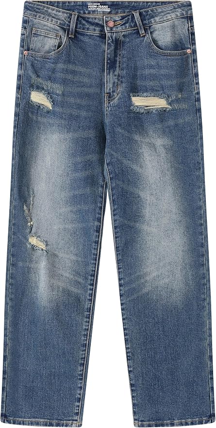 D#medium Blue Ripped