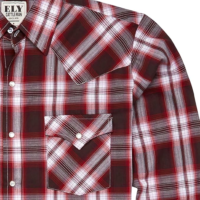 Wine / White Checked