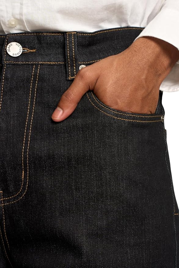 Raw Black Denim
