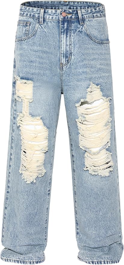 D#light Indigo Ripped