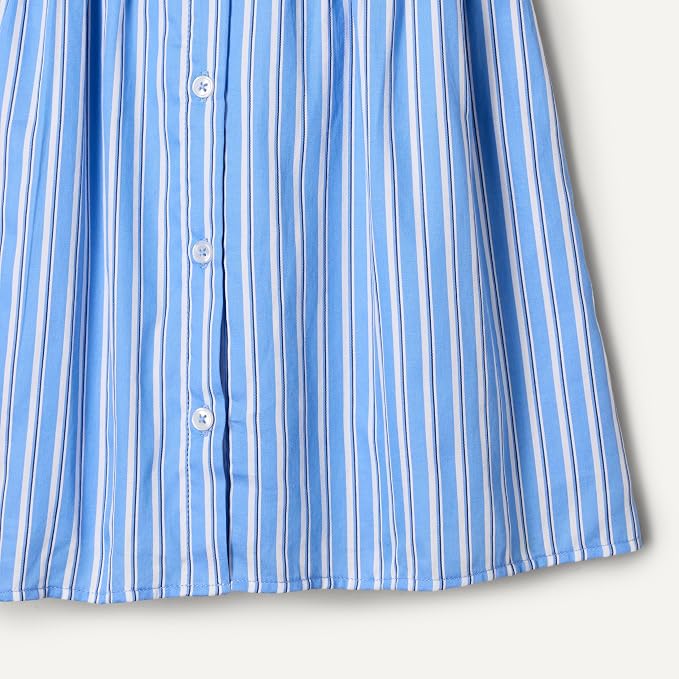 Blue White Stripe