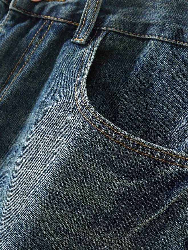 Ripped Navy Blue