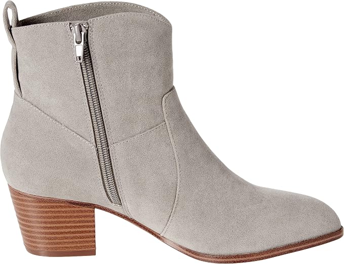 Light Grey Heather Microsuede