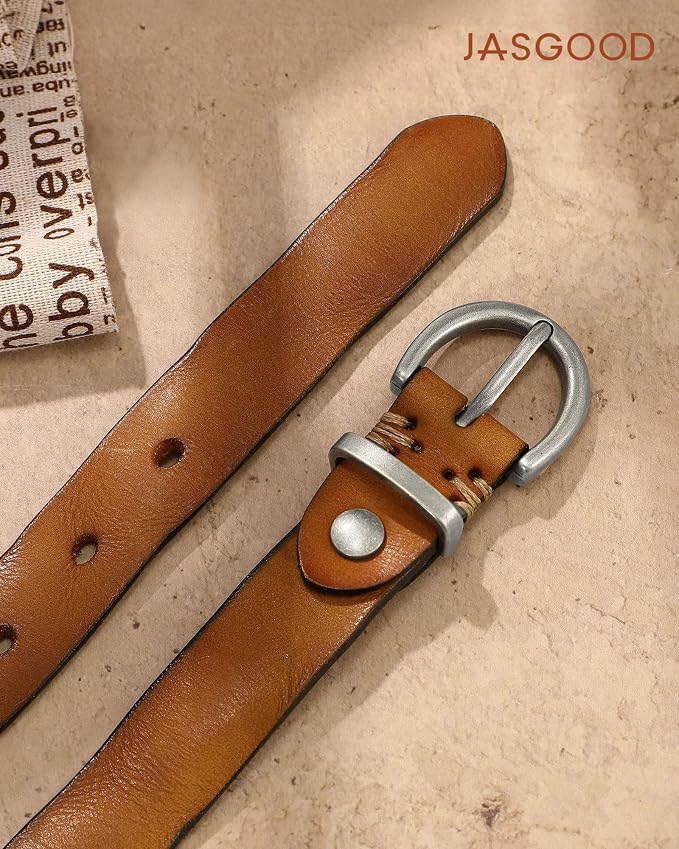 Brown(vintage Silver Buckle)