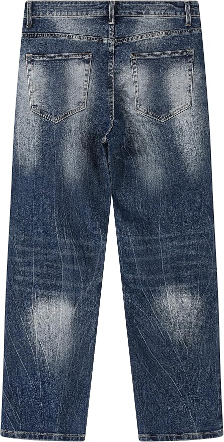 D#dark Blue Ripped