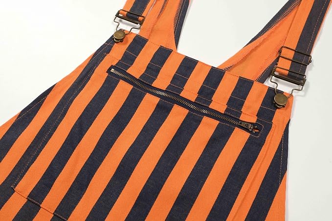 Orange and Blue Striped