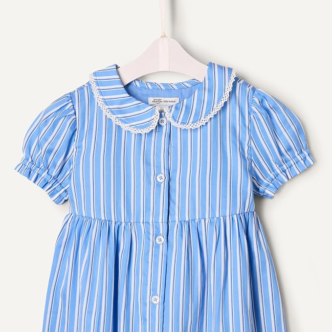 Blue White Stripe