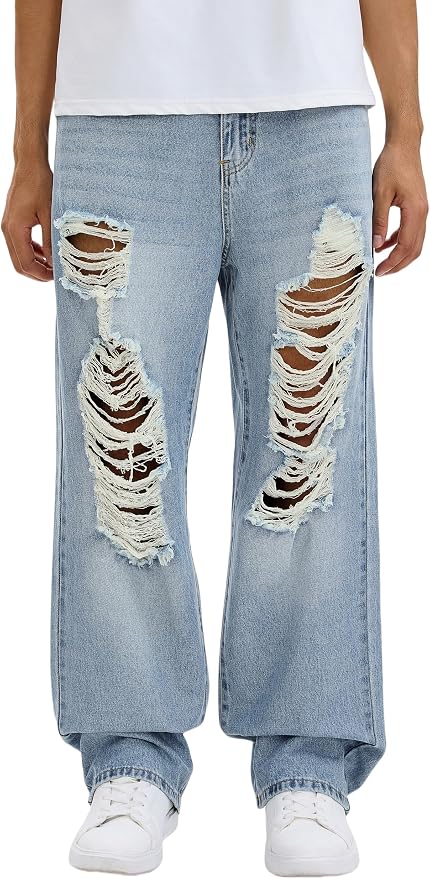 D#light Indigo Ripped