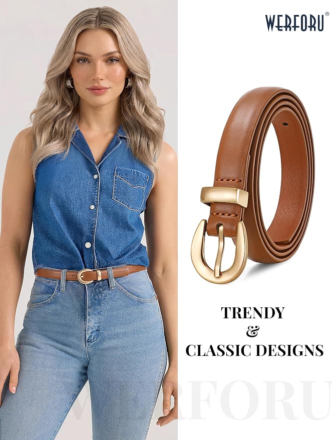 Brown-gold Buckle