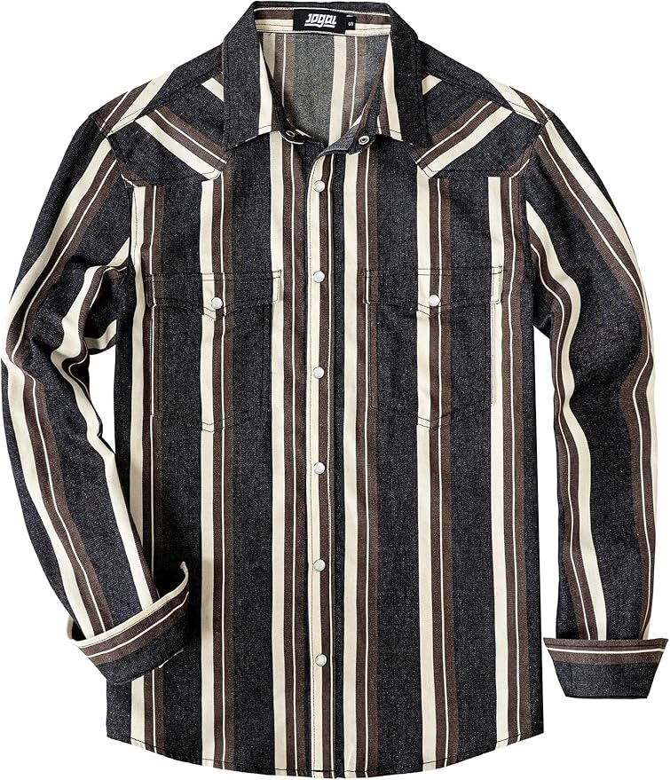 Denim Brown Black