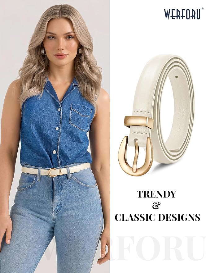 Beige-gold Buckle