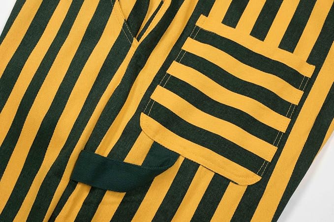 Yellow and Green Striped