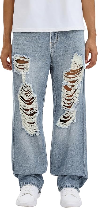 D#medium Indigo Ripped