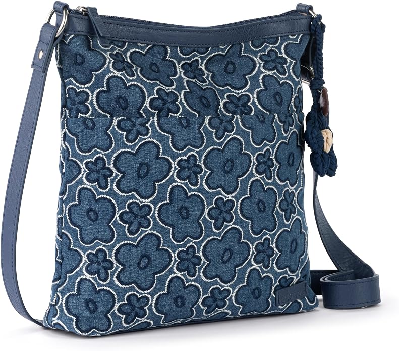 Denim Retro Flower
