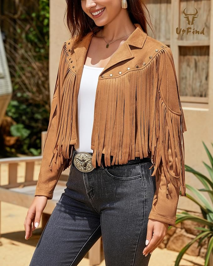 Brown (Fringed Sleeves)