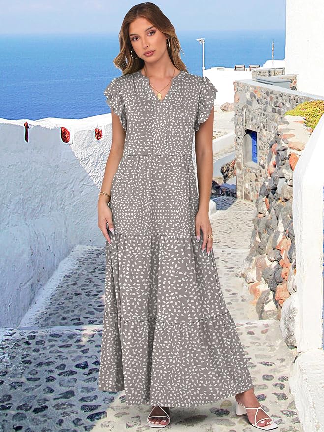 Khaki Polka Dot