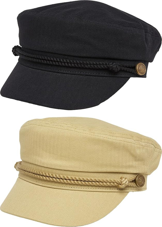 2 Pack - Black & Khaki