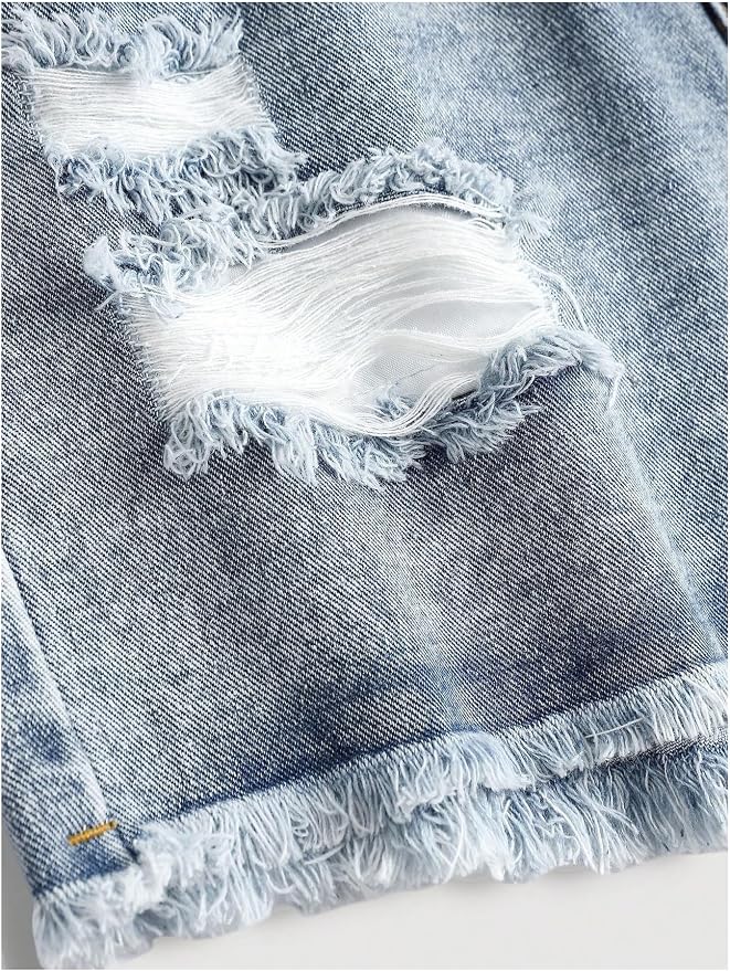 Light Wash Ripped
