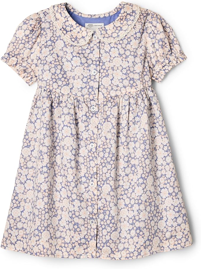 Blue Ivory Delicate Floral