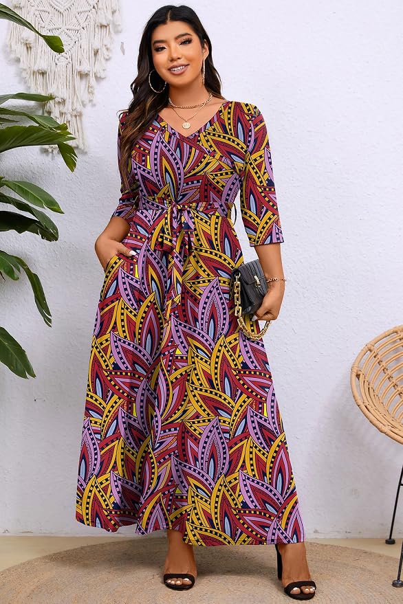 4-balck Printed Floral