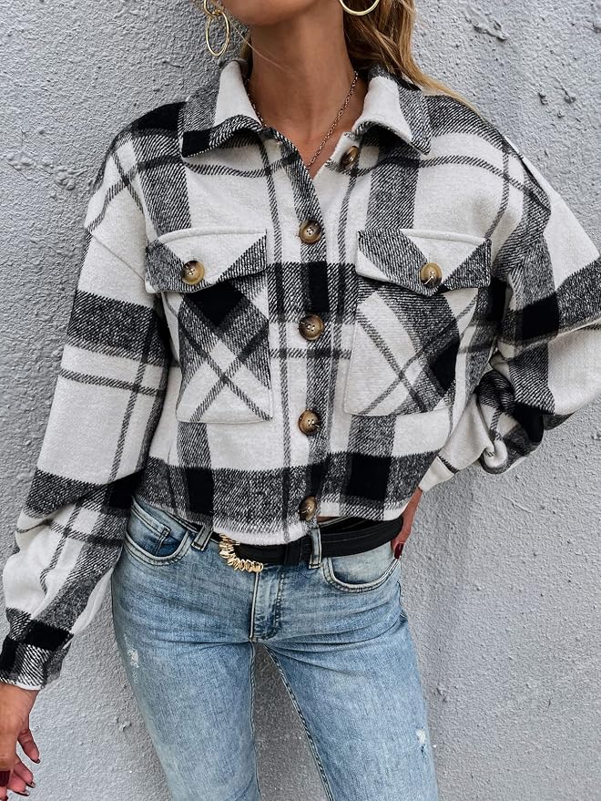Plaid Black