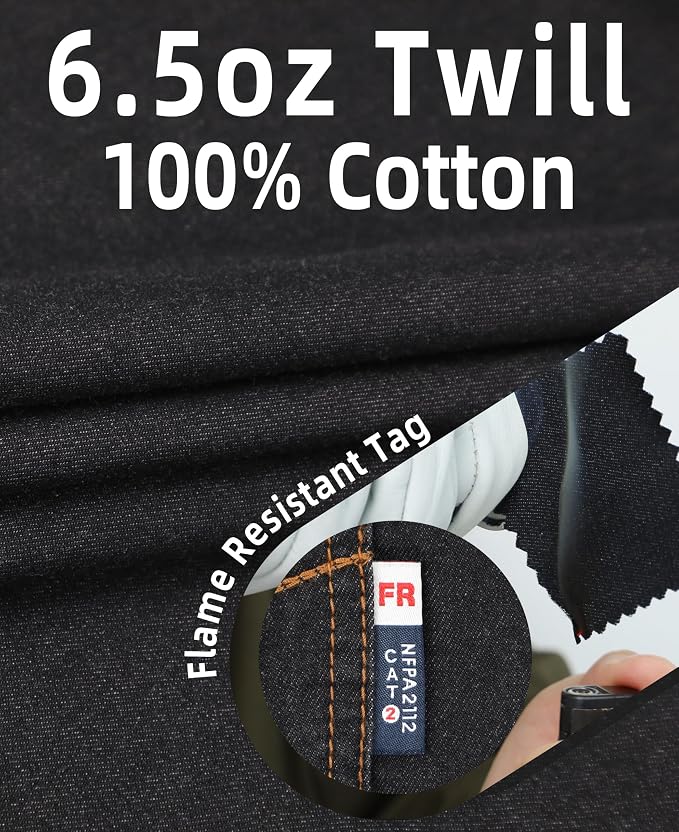 Pearl Snap Denim Black