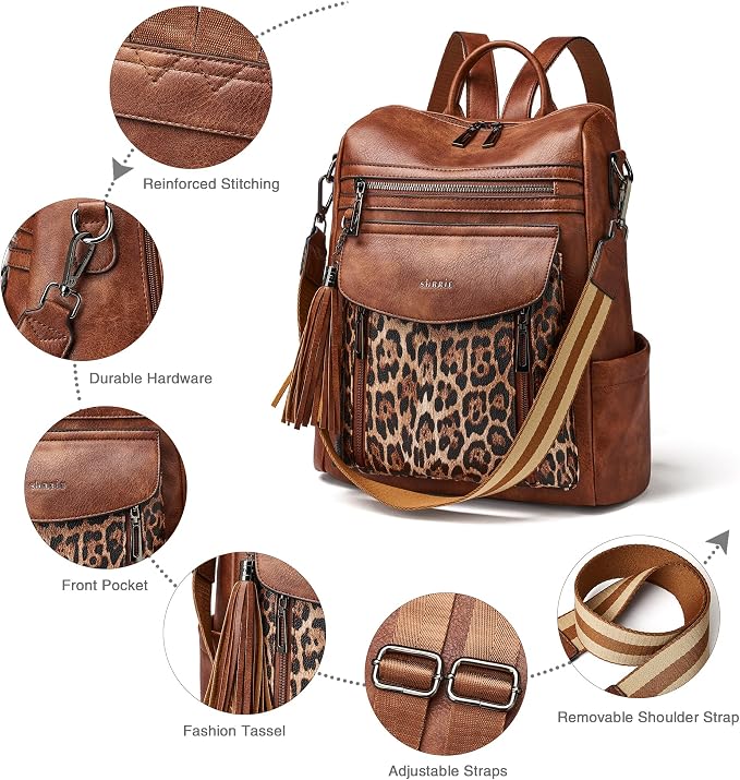 1-9 Brown With Leopard