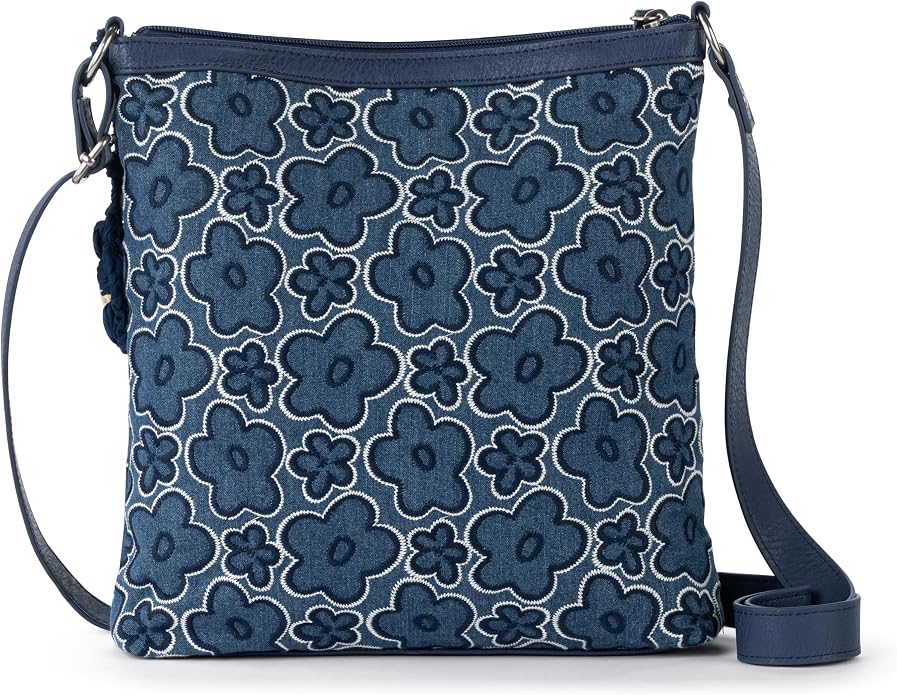 Denim Retro Flower