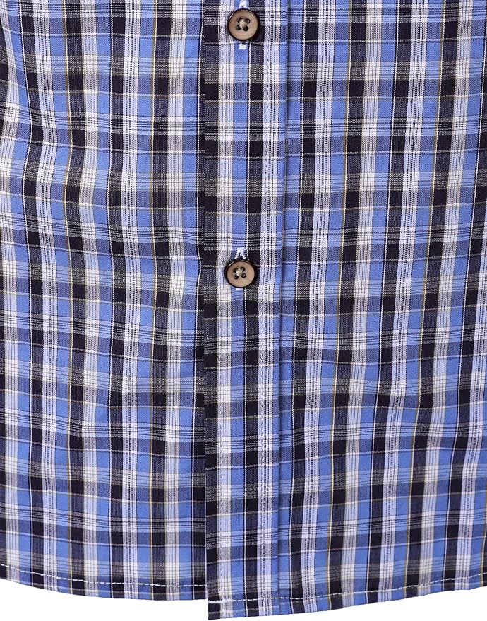 Navy Black Gingham