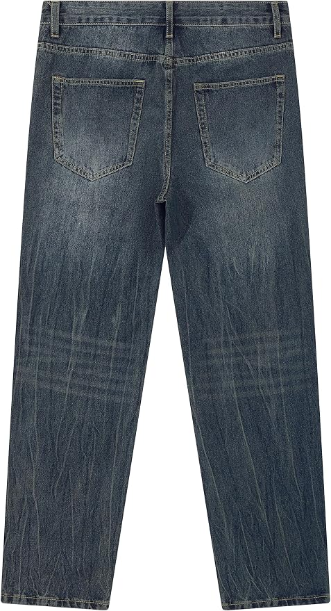 Dark Blue Ripped