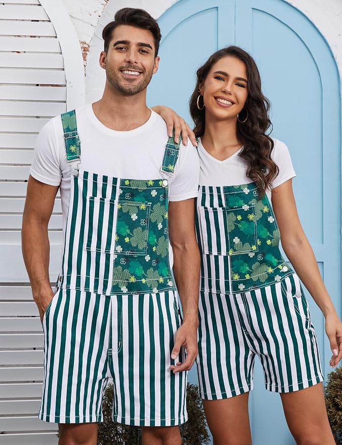 Women/Green White Stripe
