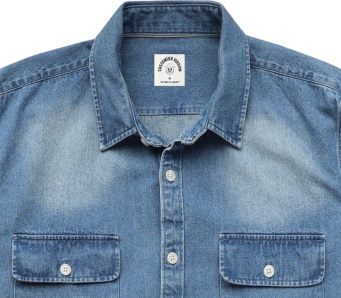 Washed Out Denim Blue