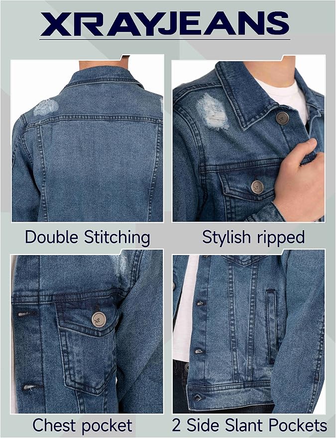 Medium Blue - Ripped