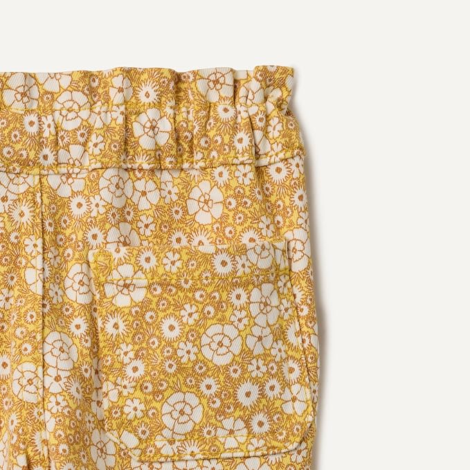 Light Yellow Delicate Floral