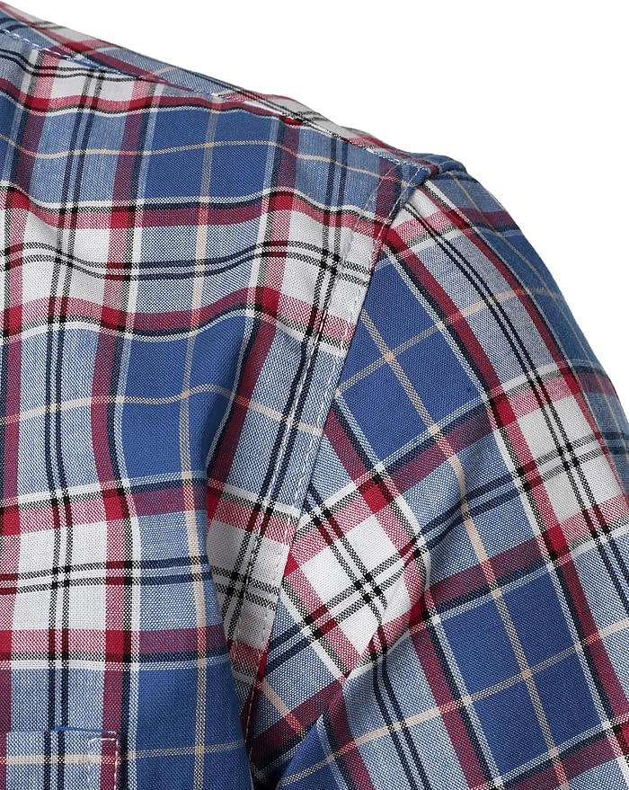 Blue Red Plaid